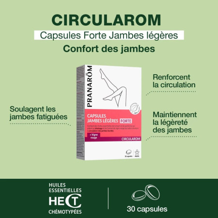 Capsules jambes légères Circularom