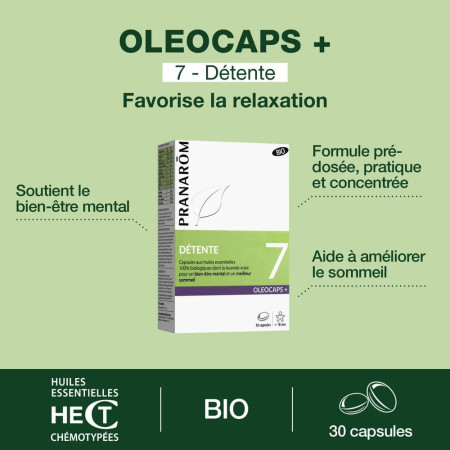 Capsules Oléocaps + 7 Détente