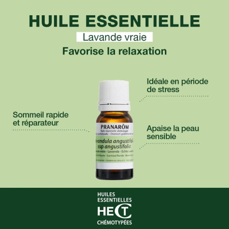 Huile essentielle Lavande...