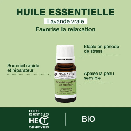 Huile essentielle Lavande...