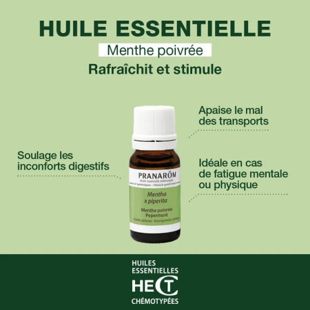 Huile essentielle Menthe...
