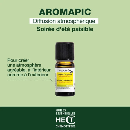 Synergie pour diffusion Soirée d'été paisible