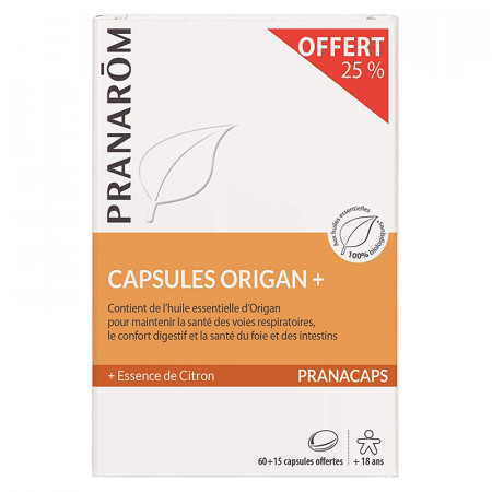 Capsules à l'Origan + bio