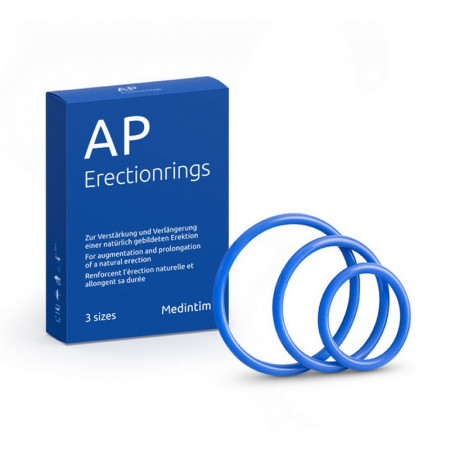 Anneau pénien Erectionrings de Medintim, Lot de 3