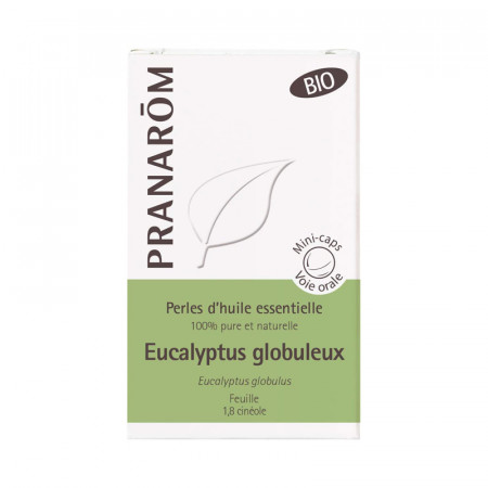 Perles d'huile essentielle Eucalyptus globuleux Bio