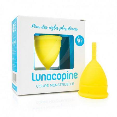 Lunacopine cup menstruelle jaune petite taille