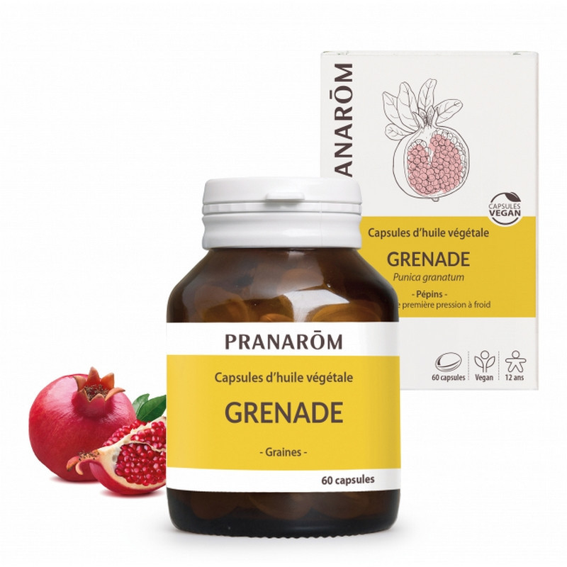 Capsules Huile Végétale Grenade