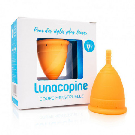 Lunacopine cup menstruelle orange grande taille