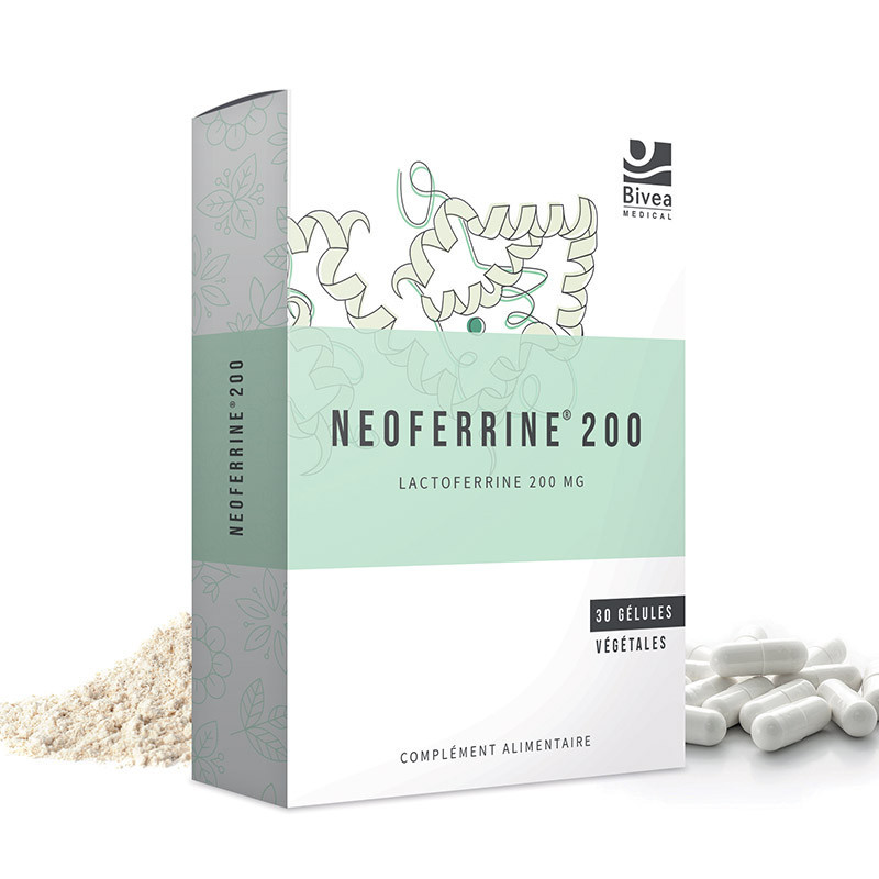 Neoferrine complément alimentaire de Bivea Médical à base de lactoferrine
