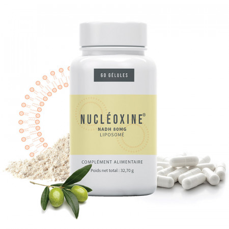 Nucléoxine NADH liposomé 80mg complément alimentaire