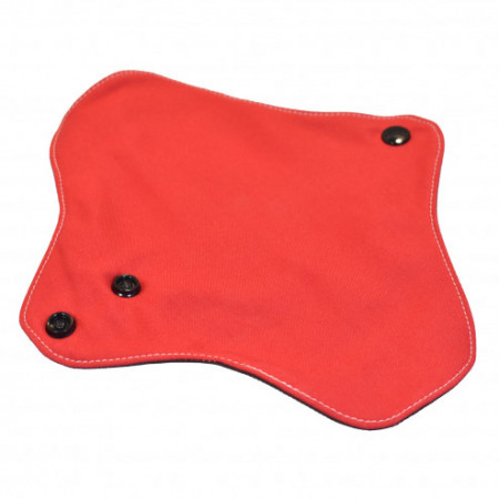 Protège slip lavable Uni Rouge