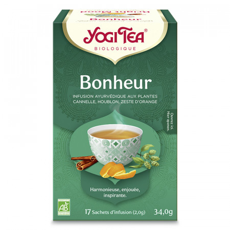 Infusion Bonheur Yogi tea