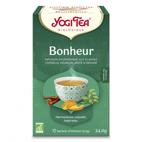 Infusion Bonheur Yogi tea
