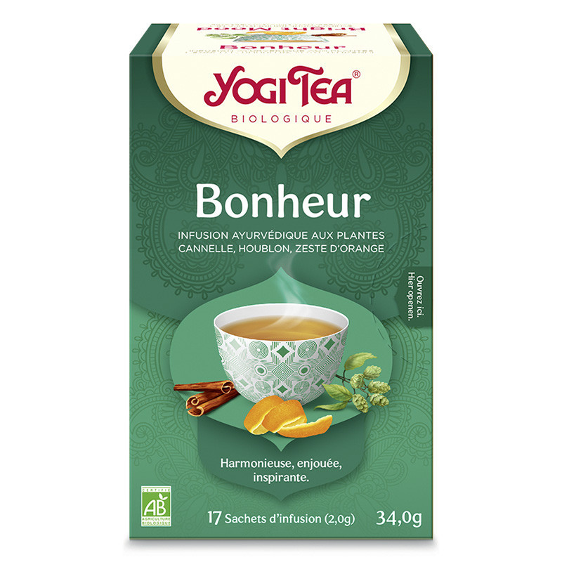 Infusion Bonheur Yogi tea