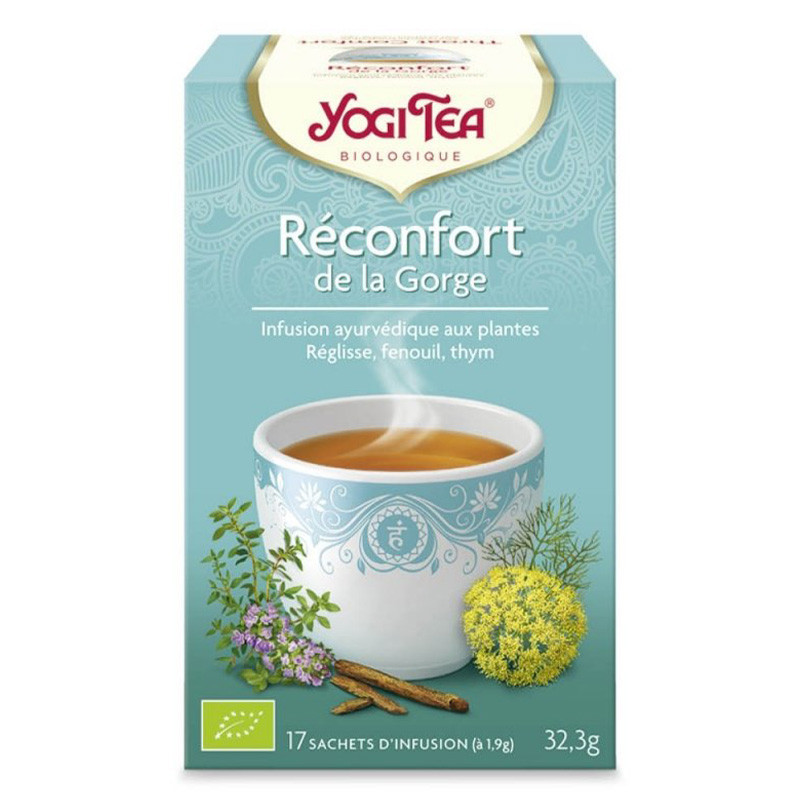 Infusion Réconfort de la Gorge Yogi Tea