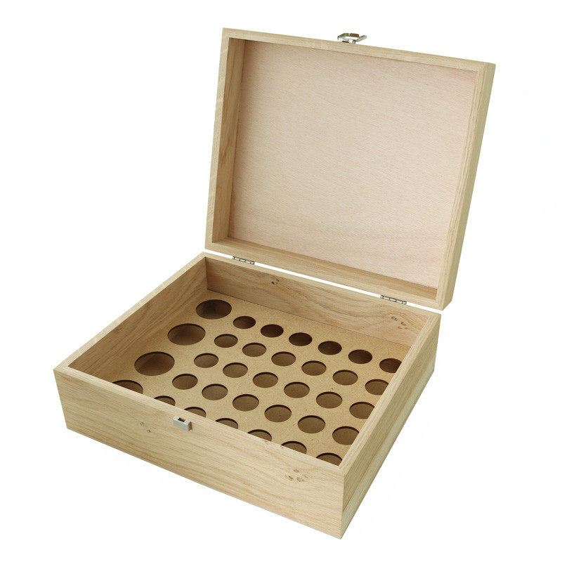 Grande Aromathèque - 34 inserts tailles mixtes ouvert