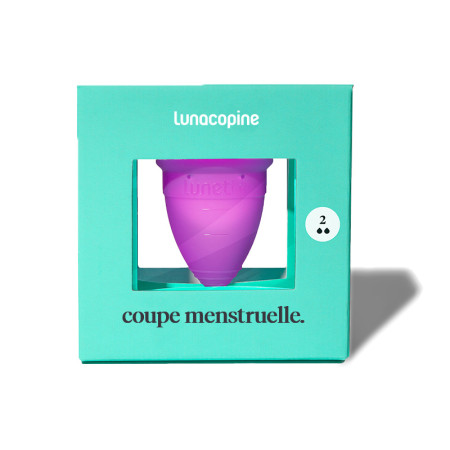 Cup menstruelle Lunacopine violette