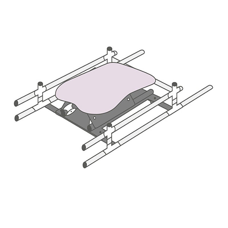 Main courante avec barre de traction