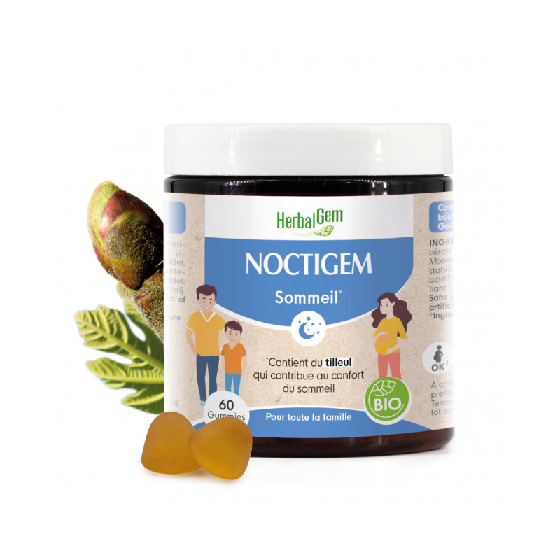 Noctigem Sommeil HerbalGem 60 gummies Bivea