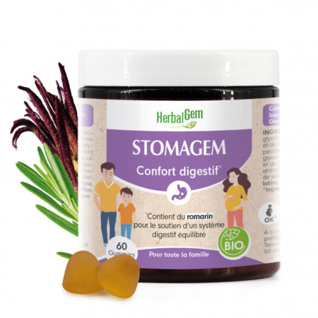 Stomagem Confort digestif HerbalGem 60 Gummies Bivea