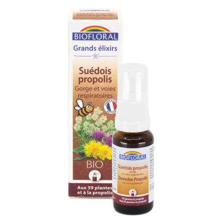 Spray Suédois à la Propolis Bio