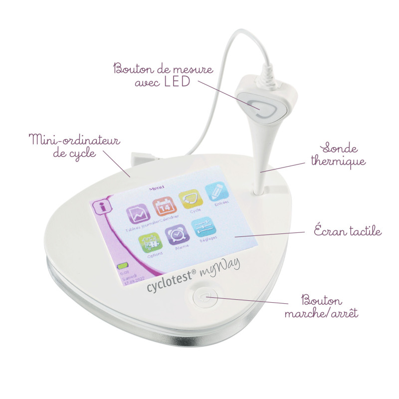 Que Veut Dire My Way En Francais Ordinateur contraceptif Cyclotest myWay | Bivea