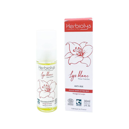 Huile végétale de Lys blanc Bio 30ml