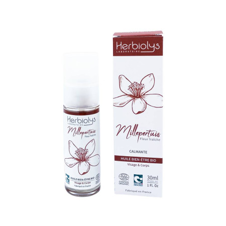 Huile végétale Millepertuis Bio 30ml