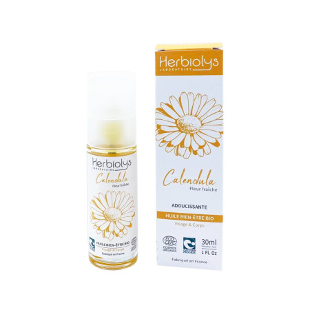 Huile végétale Calendula Bio 30ml