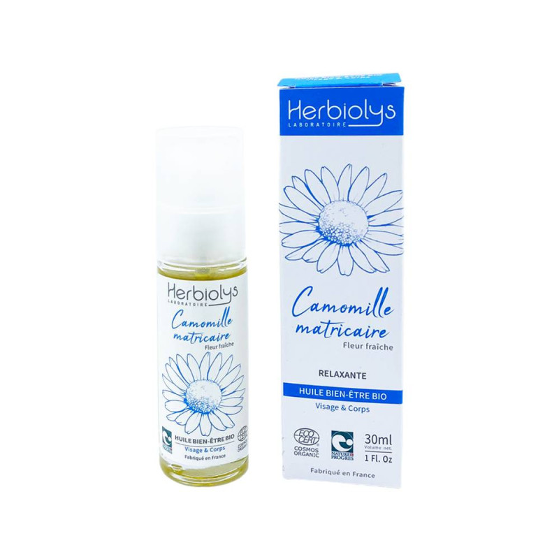 Huile végétale Camomille matricaire Bio 30ml