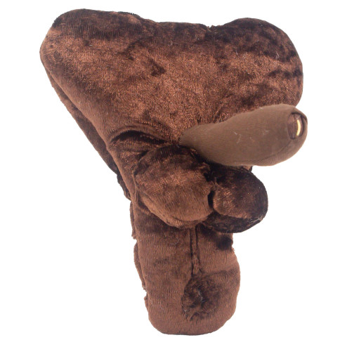 Modèle anatomique de pénis petit au repos + anus en peluche