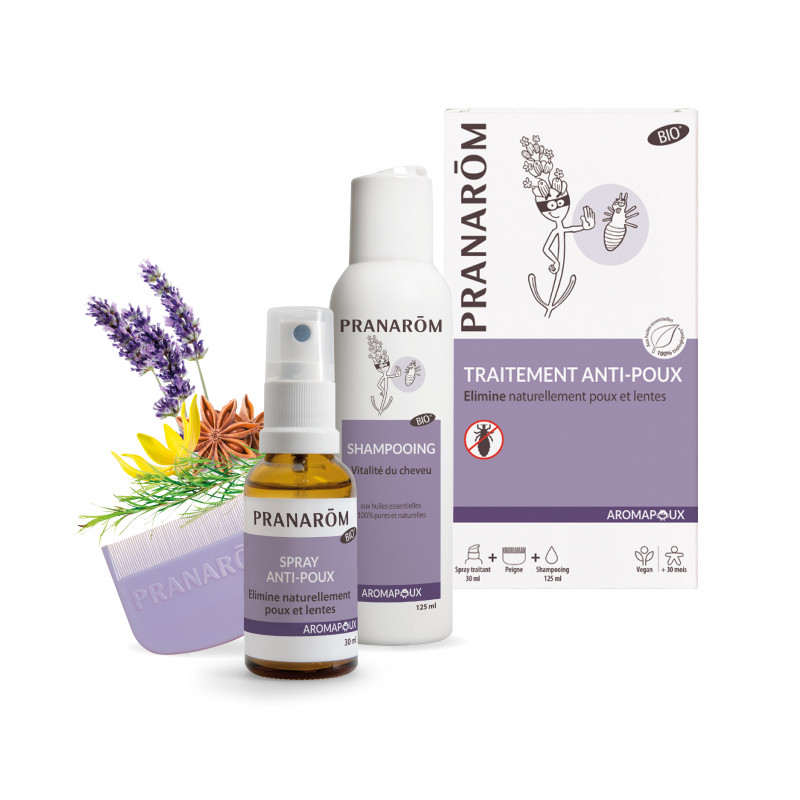 Aromapoux Duo traitement anti poux bio