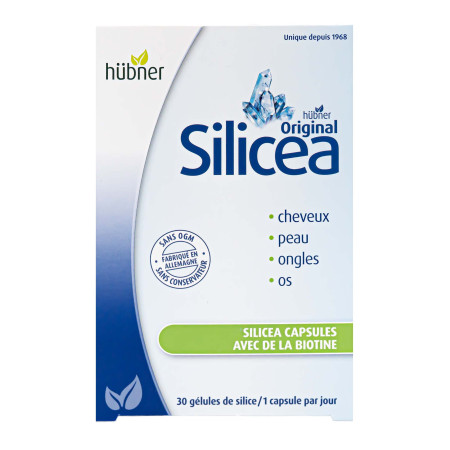 Silicea capsules de Silice avec Biotine