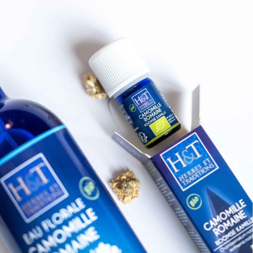 Huile essentielle Camomille Romaine bio Mise en situation