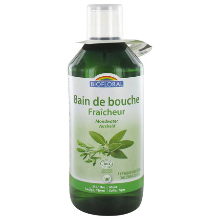 Bain de bouche fraicheur à l'Argent Colloïdal Bio