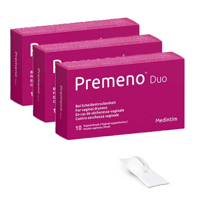 Ovule vaginal premeno duo lot de 3