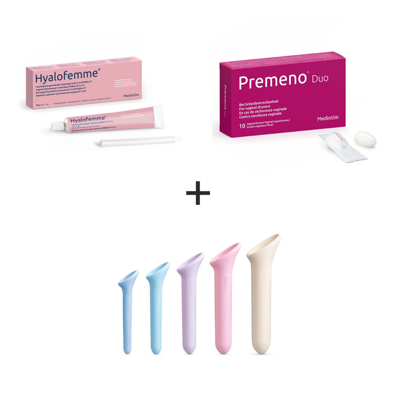 Pack vaginisme : Vagiwell premium + sécheresse intime