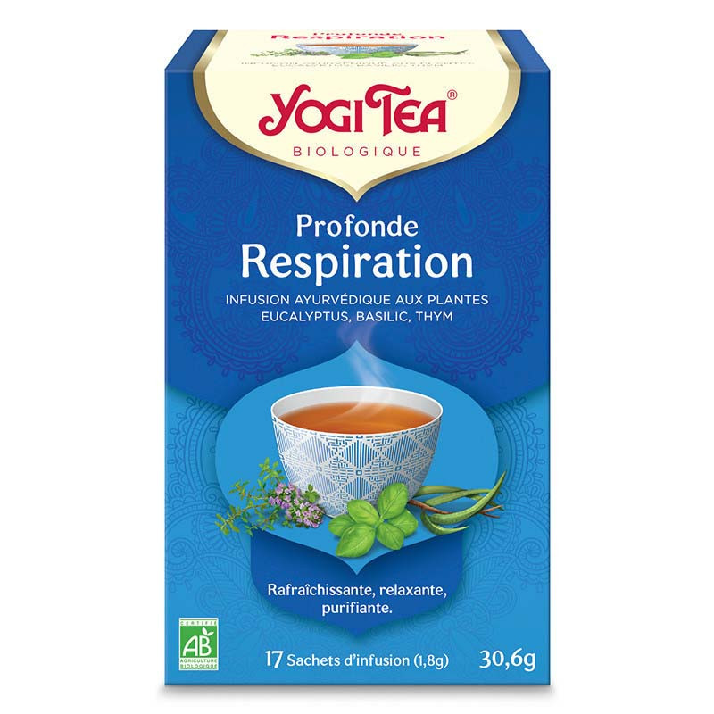 Infusion Respiration profonde Yogi Tea