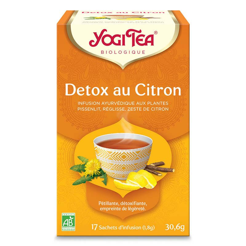 Detox au Citron Biologique - Yogi Tea