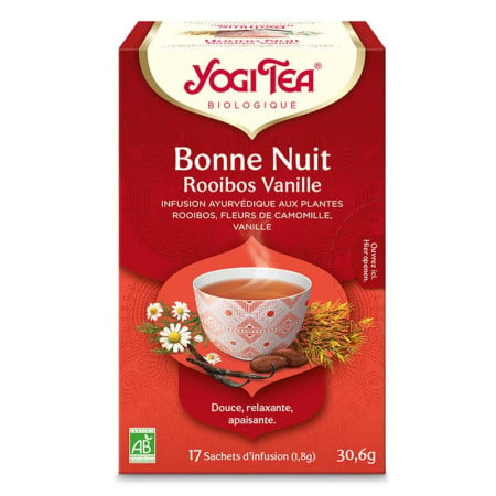 Infusion Bonne Nuit Rooibos Vanille