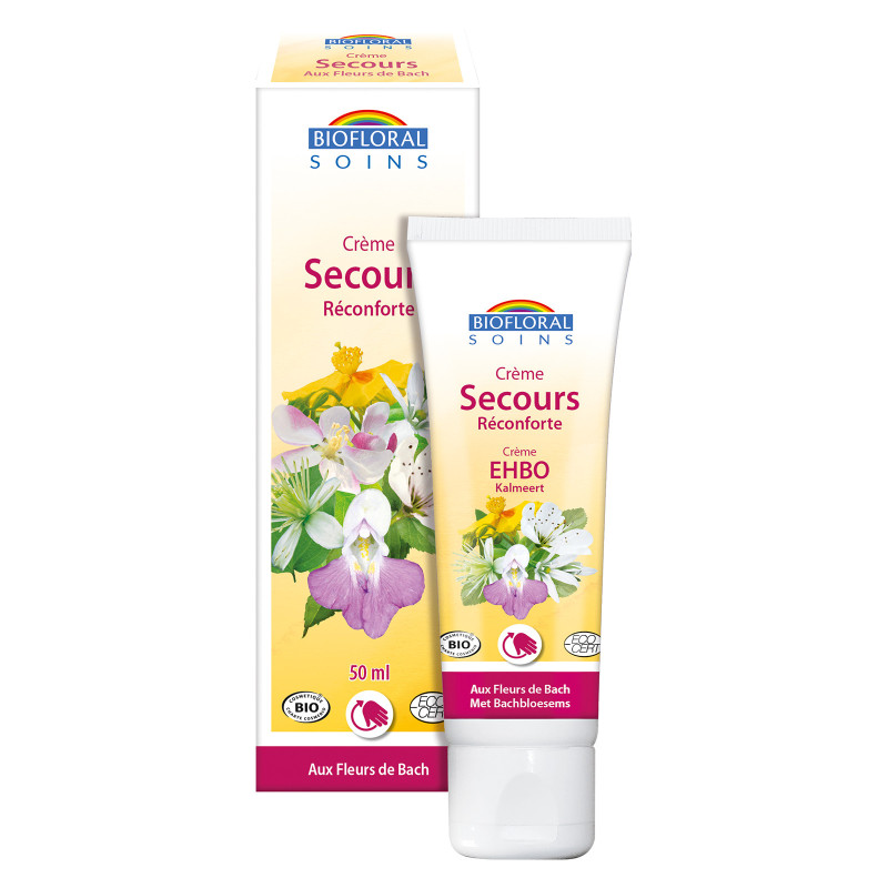 Crème de secours fleurs de bach