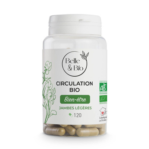 Gélules Circulation Bio belle & bio 120 gélules