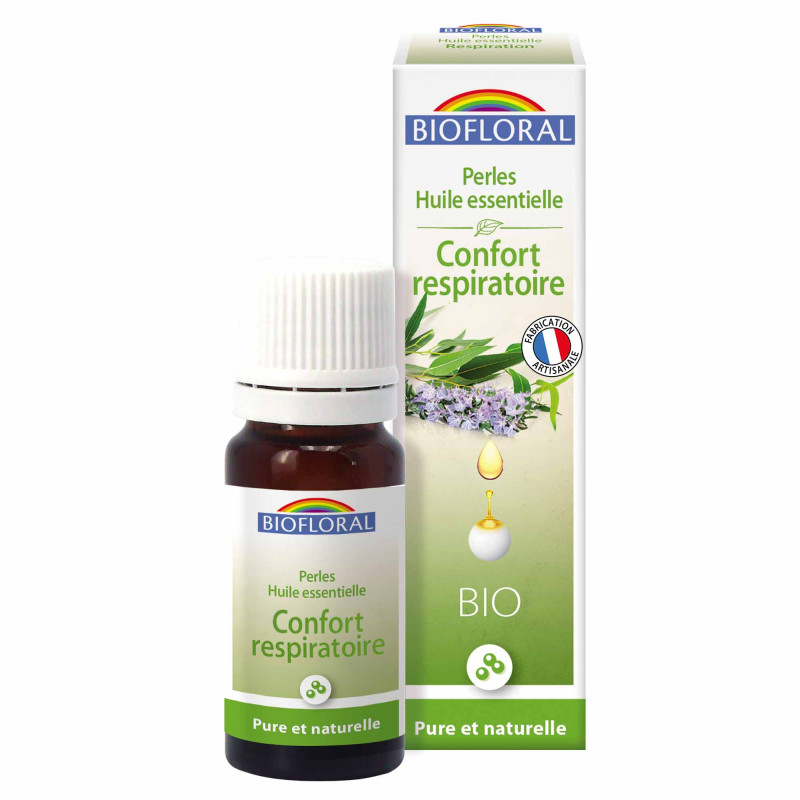 Perles d'huiles essentielles Confort respiratoire