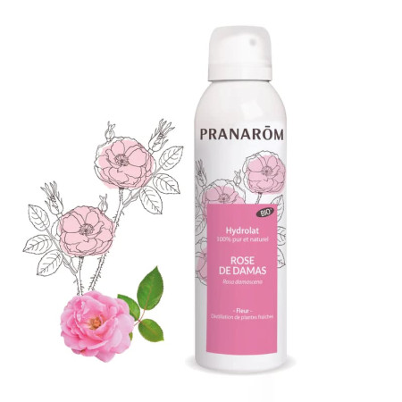 Hydrolat Rose de Damas Bio