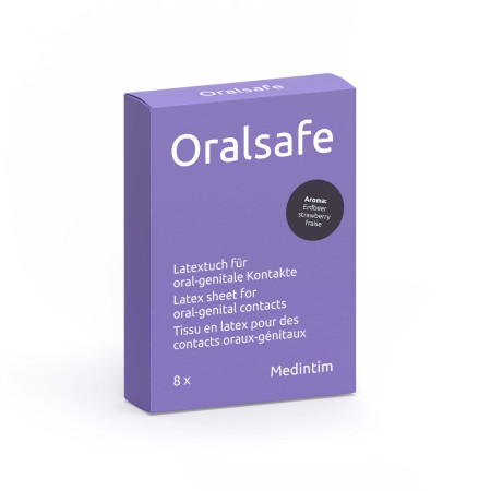 Digue dentaire (carré de latex) Oralsafe de Medintim