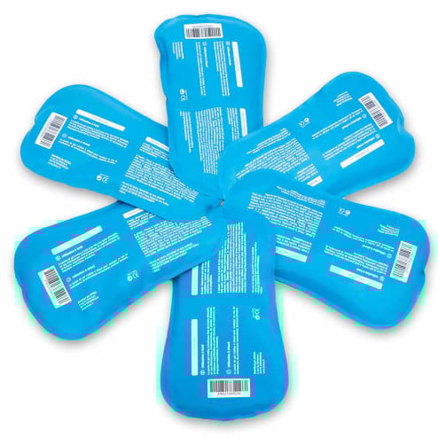 Lot de poches de gel grand format