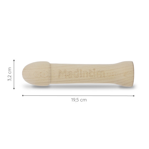 Dimensions modèle de pénis en bois