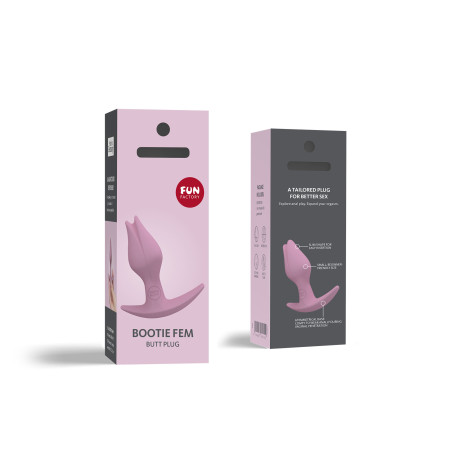 Plug anal Bootie Fem packaging