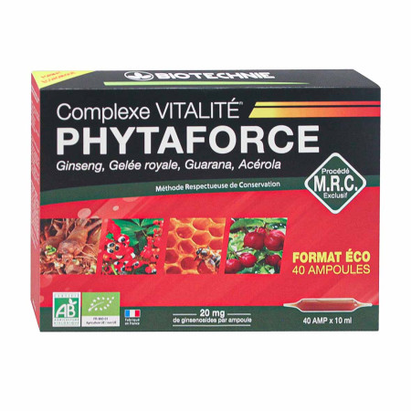 Complexe Vitalité Phytaforce Bio
