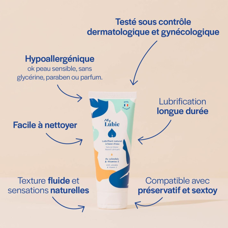 Lubrifiant Médical Longue Durée À Base D'Eau main image 1